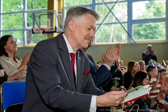 Szkoła Podstawowa nr 65 Kraków, zdjęcia z jubileuszu szkoły, jubileusz 150-lecia szkoły,  SP 65