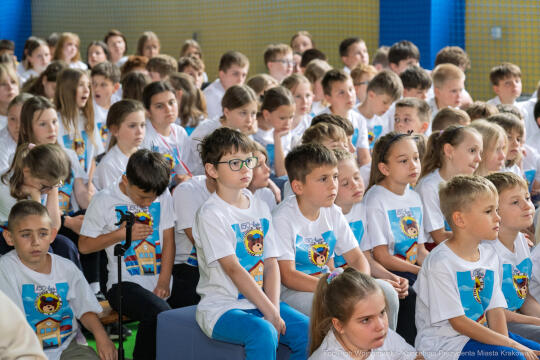Szkoła Podstawowa nr 65 Kraków, zdjęcia z jubileuszu szkoły, jubileusz 150-lecia szkoły,  SP 65