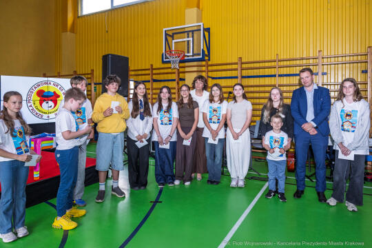 Szkoła Podstawowa nr 65 Kraków, zdjęcia z jubileuszu szkoły, jubileusz 150-lecia szkoły,  SP 65
