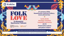 Logo: FOLKLOVE – Krakowskie Spotkania Folkowe/ FOLKLOVE – Krakow Folk Festival