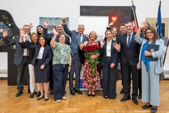 Pożegnanie konsula Niemiec w Krakowie Holgera Mahnicke. Stanisław Kracik wręczył odznakę Honoris Gratia [ZDJĘCIA]
