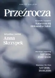 Logo: "Przeźrocza" - wystawa Anny Skrzypek/ exhibition by Anna Skrzypek