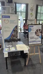 Krakowskie Centrum Wolontariatu z informacjami o wolontariacie i zachętą do zostania wolontariuszem.