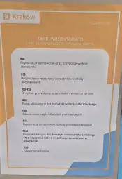 Targi wolontariatu i projektów organizacji pozarządowych w Krakowie, harmonogram wydarzeń.