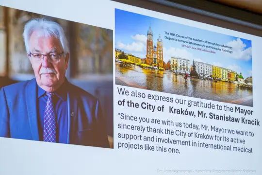809013_fot. Piotr Wojnarowski.jpg - Academy of Immunohistochemistry Kraków, otwarcie konferencji, diagnostyka nowotworów, galeria zdjęć, Kraków