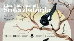 Logo: Sroka złodziejka