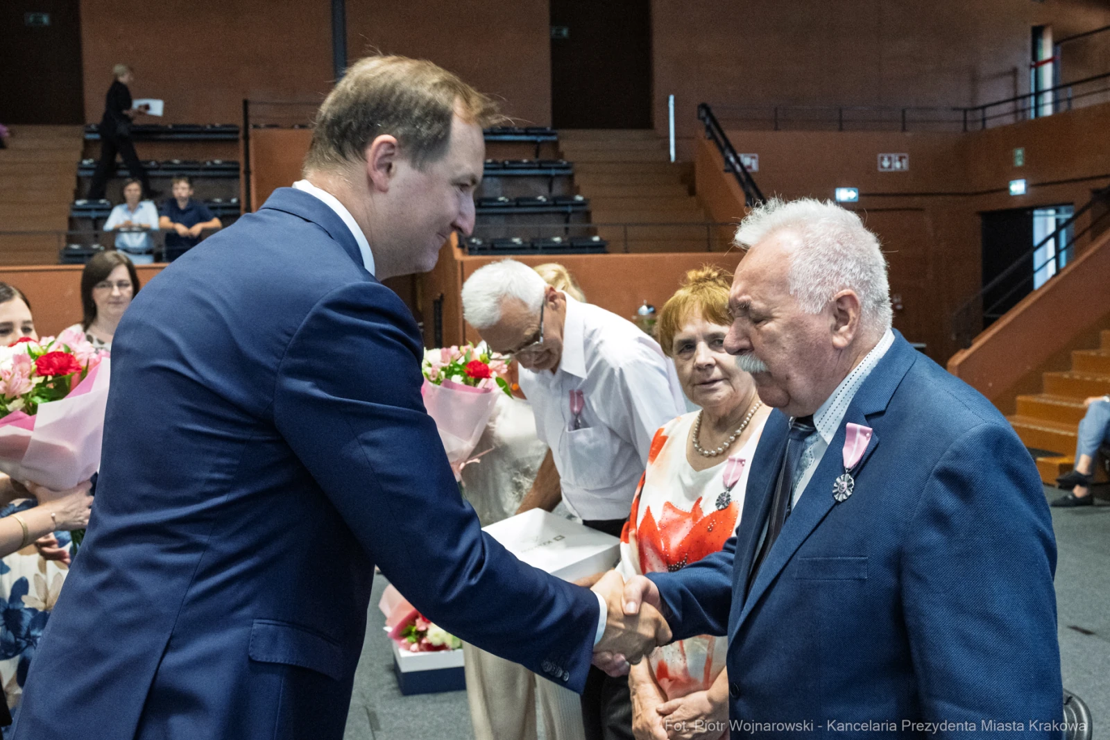 Uroczystość wręczenia nagród z okazji Dnia Seniora w Krakowie.  Autor: Piotr Wojnarowski