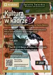 Warsztat reportażu fotograficznego w Forcie Barycz, Kraków, 5 lipca 2026. Udział bezpłatny, obowiązują zapisy