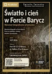 Warsztaty fotograficzne w Forcie Barycz, Kraków, 3.07.2026, zapisy przez QR.