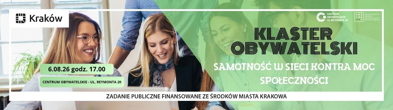 KLASTER OBYWATESLKI: Samotność w sieci kontra moc społeczności
