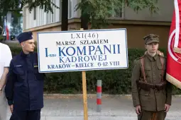 Marsz szlakiem I-szej Kompanii Kadrowej, Kraków-Kielce, 6-12 VIII.