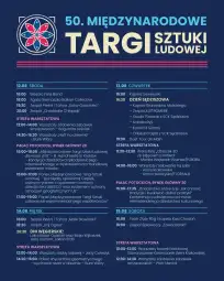 50. Międzynarodowe Targi Sztuki Ludowej - program wydarzeń i występów.