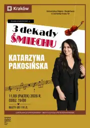 Logo: Katarzyna Pakosińska - „Trzy Dekady Śmiechu”