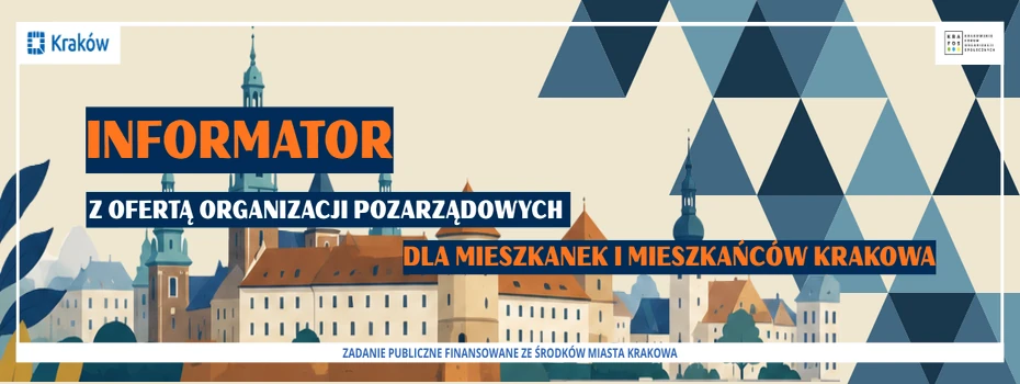 Trwa aktualizacja Informatora z ofertą organizacji pozarządowych dla Mieszkanek i Mieszkańców Krakowa