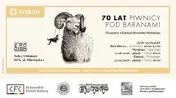 Logo: Oprowadzanie kuratorskie: 70 lat Piwnicy pod Baranami