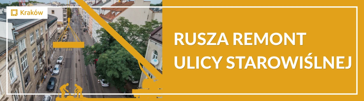 Remont ul. Starowiślnej