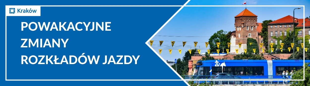  Powakacyjne zmiany rozkładów jazdy autobusów i tramwajów 