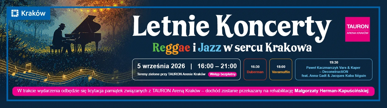  Letnie koncerty w TAURON Arenie Kraków 