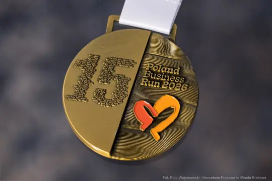 Medal z okazji 15. edycji Poland Business Run 2026.