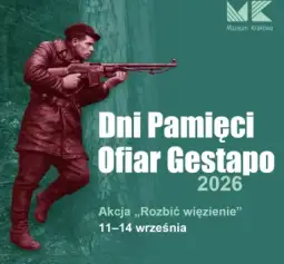 Logo: Dni Pamięci Ofiar Gestapo/ Gestapo Victims’ Remembrance Days