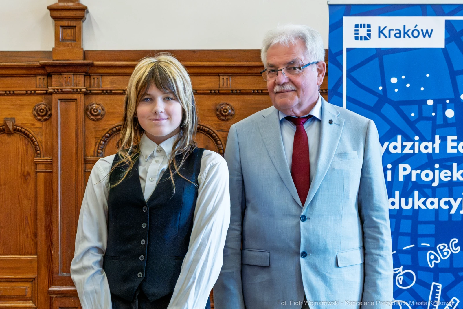 848_023_fot. Piotr Wojnarowski.jpg - Krakowski Program Wspierania Uzdolnionych Uczniów, utalentowani uczniowie Kraków, nagrody Prezydenta Miasta Krakowa, edukacja Kraków, Odyseja Umysłu Kraków, sukcesy krakowskich uczniów, młodzi szachiści Kraków, Stany Zjednoczone Odyseja Umysłu, nagrody edukacyjne Kraków  Autor: Piotr Wojnarowski