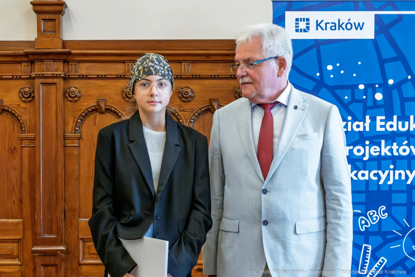 848_027_fot. Piotr Wojnarowski.jpg - Krakowski Program Wspierania Uzdolnionych Uczniów, utalentowani uczniowie Kraków, nagrody Prezydenta Miasta Krakowa, edukacja Kraków, Odyseja Umysłu Kraków, sukcesy krakowskich uczniów, młodzi szachiści Kraków, Stany Zjednoczone Odyseja Umysłu, nagrody edukacyjne Kraków  Autor: Piotr Wojnarowski