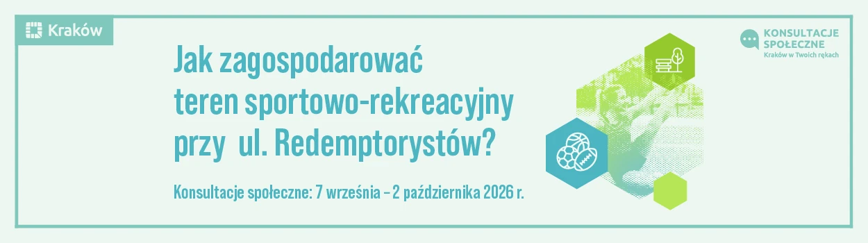 Jak zagospodarować teren sportowo-rekreacyjny przy ul. Redemptorystów?  Konsultacje społeczne