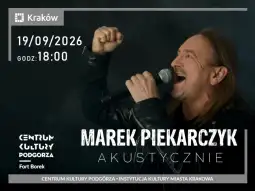 Logo: Marek Piekarczyk akustycznie w Forcie Borek/ Marek Piekarczyk – An Acoustic Performance at Fort Borek
