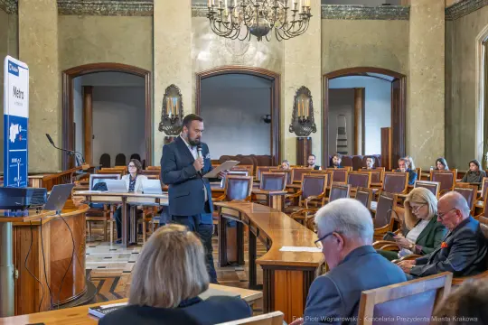 Posiedzenie Parlamentarnego Zespołu ds. Transportu Publicznego Aglomeracji Krakowskiej [ZDJĘCIA]