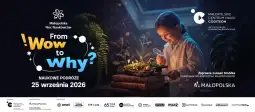 Logo: 20. edycja Małopolskiej Nocy Naukowców/ 20th Edition of the Małopolska Researchers’ Night