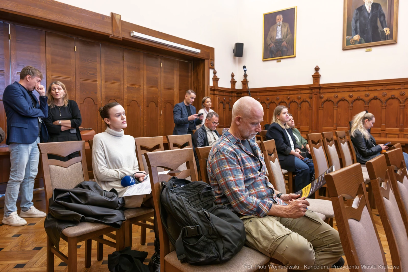 857_007_fot. Piotr Wojnarowski.jpg - Festiwal KultURO, konferencja prasowa, Stanisław Kracik, prof. Piotr Chłosta, profilaktyka urologiczna, zdrowie i sztuka, Szpital Uniwersytecki, wydarzenia kulturalne, profilaktyka zdrowotna, edukacja medyczna  Autor: Piotr Wojnarowski