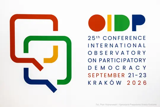 Logo konferencji OIDP 2026 z datami i miejscem wydarzenia.