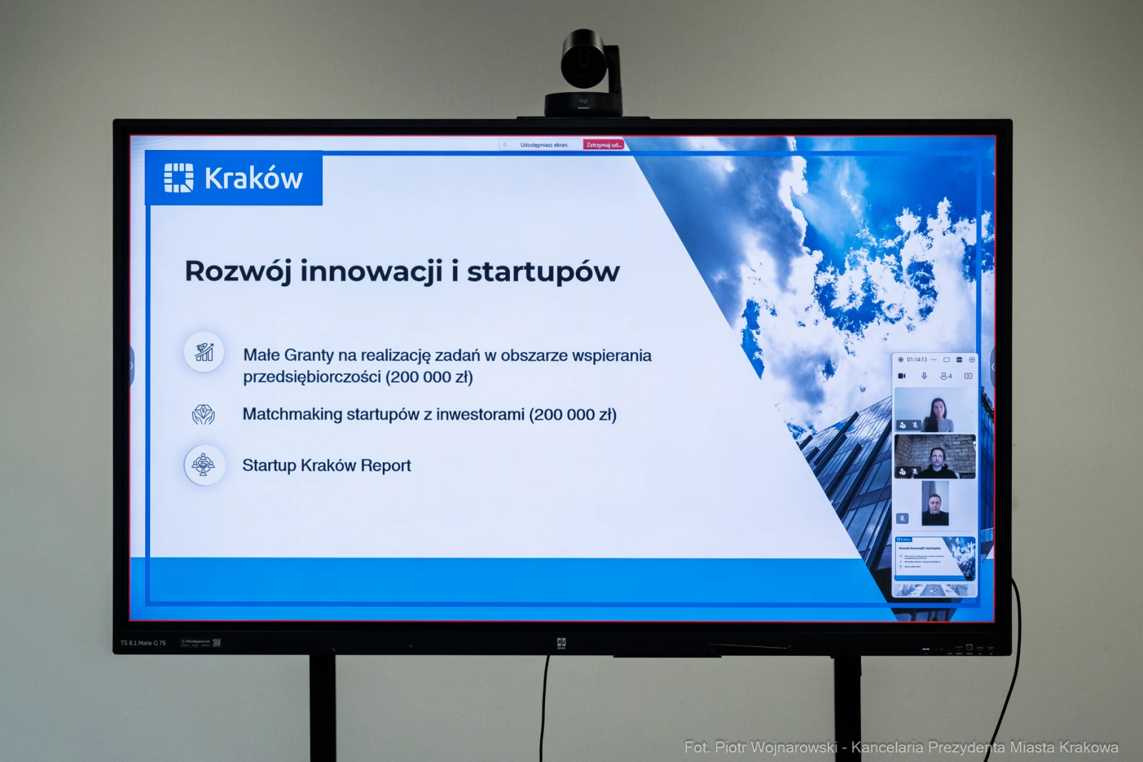 Rozwój innowacji i startupów w Krakowie, informacje o grantach i matchmakingu inwestycyjnym.  Autor: Piotr Wojnarowski