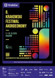 Logo: 8. Krakowski Festiwal Akordeonowy