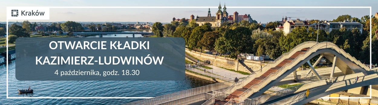 Otwarcie kładki Kazimierz-Ludwinów