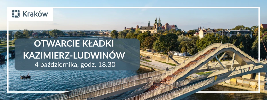 Otwarcie kładki Kazimierz-Ludwinów