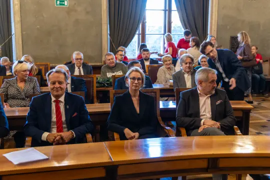 JG_260929_OTO_8265.jpg - Honoris Gratia, Stanisław Kracik, Prezydent Miasta Krakowa, odznaczenia miejskie, Urząd Miasta Krakowa, nagrody miejskie, zasłużeni dla Krakowa, wyróżnienia Honoris Gratia, krakowskie instytucje, społeczność Krakowa