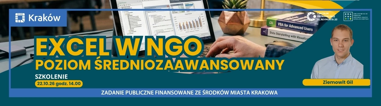 SZKOLENIE: Excel w NGO - poziom średniozaawansowany