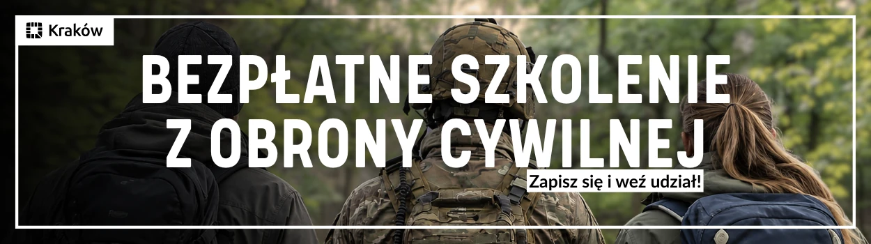 Jak zachować się w razie alarmu? Kraków zaprasza mieszkańców na bezpłatne szkolenia