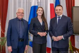 881_006_fot. Piotr Wojnarowski.jpg - Łukasz Gibała, Prezydent Miasta Krakowa, ślubowanie Prezydenta Krakowa, Urząd Miasta Krakowa, Rada Miasta Krakowa, Stanisław Kracik, samorząd Kraków, władze Krakowa, zaprzysiężenie prezydenta, zaprzysiężenie Łukasza Gibały, Kraków dla Mieszkańców, insygnia władzy Krakowa