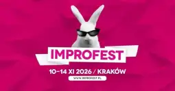Logo: XIV Międzynarodowy Festiwal Improwizacji Scenicznej ImproFest