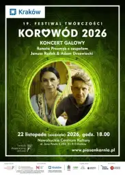 Logo: 19. FESTIWAL TWÓRCZOŚCI KOROWÓD