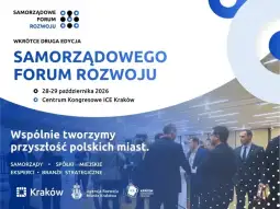 Logo: Samorządowe Forum Rozwoju/ Local Government Development Forum