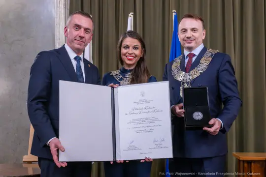 Politechnika Krakowska odznaczona Srebrnym Medalem Cracoviae Merenti [ZDJĘCIA]