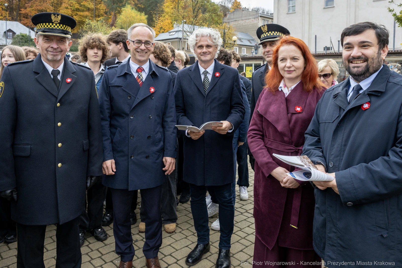 888_080_fot. Piotr Wojnarowski.jpg - rocznica niepodległości, Plac Niepodległości w Podgórzu, Kraków, Dominik Jaskowiec, Antoni Fryczek, Rafał Zawiślak, Antoni Stawarz, uroczystości patriotyczne, historia Krakowa, zdjęcia  Autor: Piotr Wojnarowski