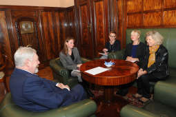 Wizyta Wicemer Bordeaux Soni Dubourg-Lavroff