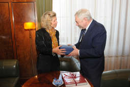 Wizyta Wicemer Bordeaux Soni Dubourg-Lavroff