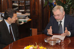 Nowy Prezydent Rzymu Ignazio R. Marino  po raz pierwszy w Krakowie