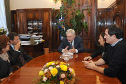 Nowy Prezydent Rzymu Ignazio R. Marino  po raz pierwszy w Krakowie