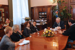 Nowy Prezydent Rzymu Ignazio R. Marino  po raz pierwszy w Krakowie